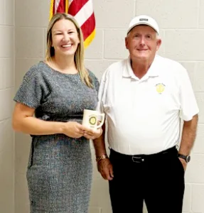 Calcutta Rotary Club hosts Beaver Local treasurer